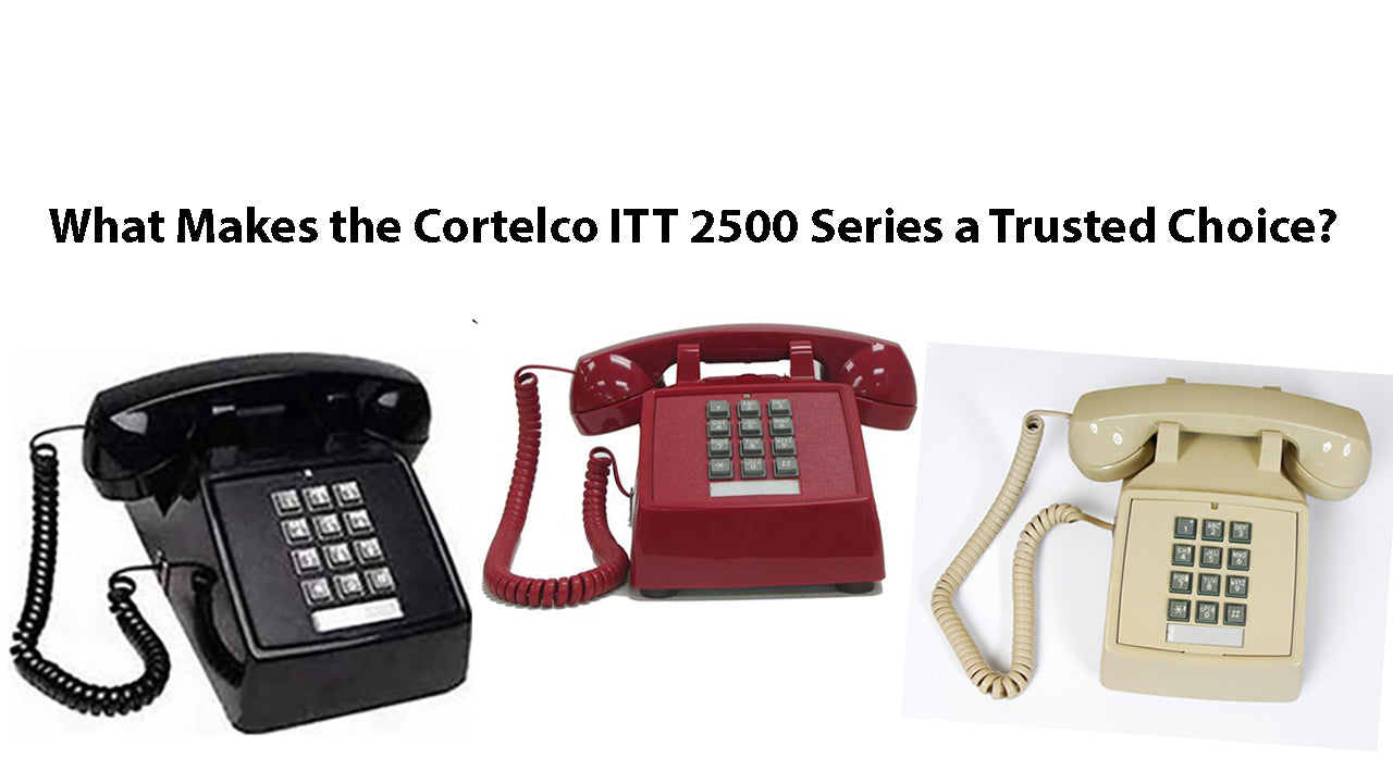 Why the Cortelco ITT 2500 Series Remains the Gold Standard in Reliable SOHO Landline Phones