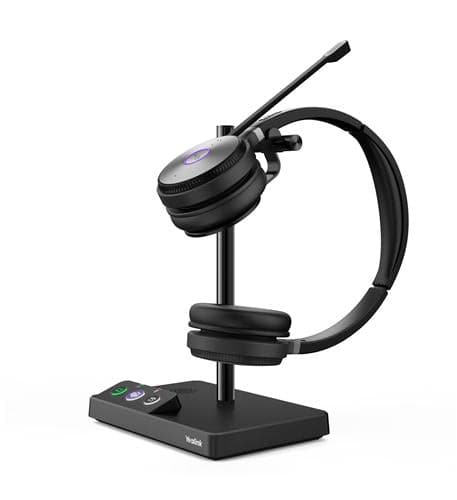 Yealink WH62 – Professional DECT Wireless Headset for PC and Desk Phones