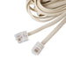 15 ft Phone Line Extension Cord - Bone Ivory - USA Trading Depot, LLC