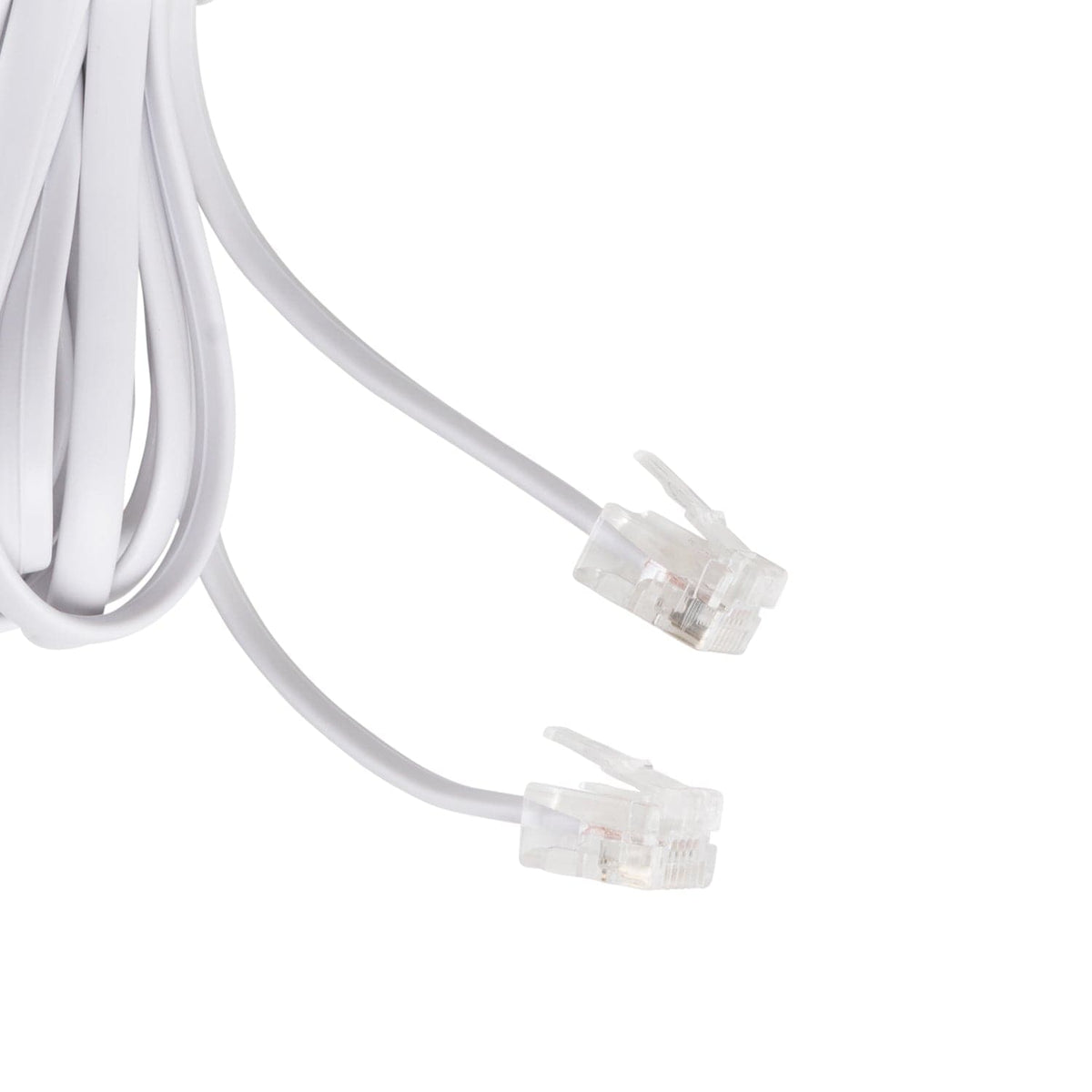 15 ft Phone Line Extension Cord - Choctaw White - USA Trading Depot, LLC