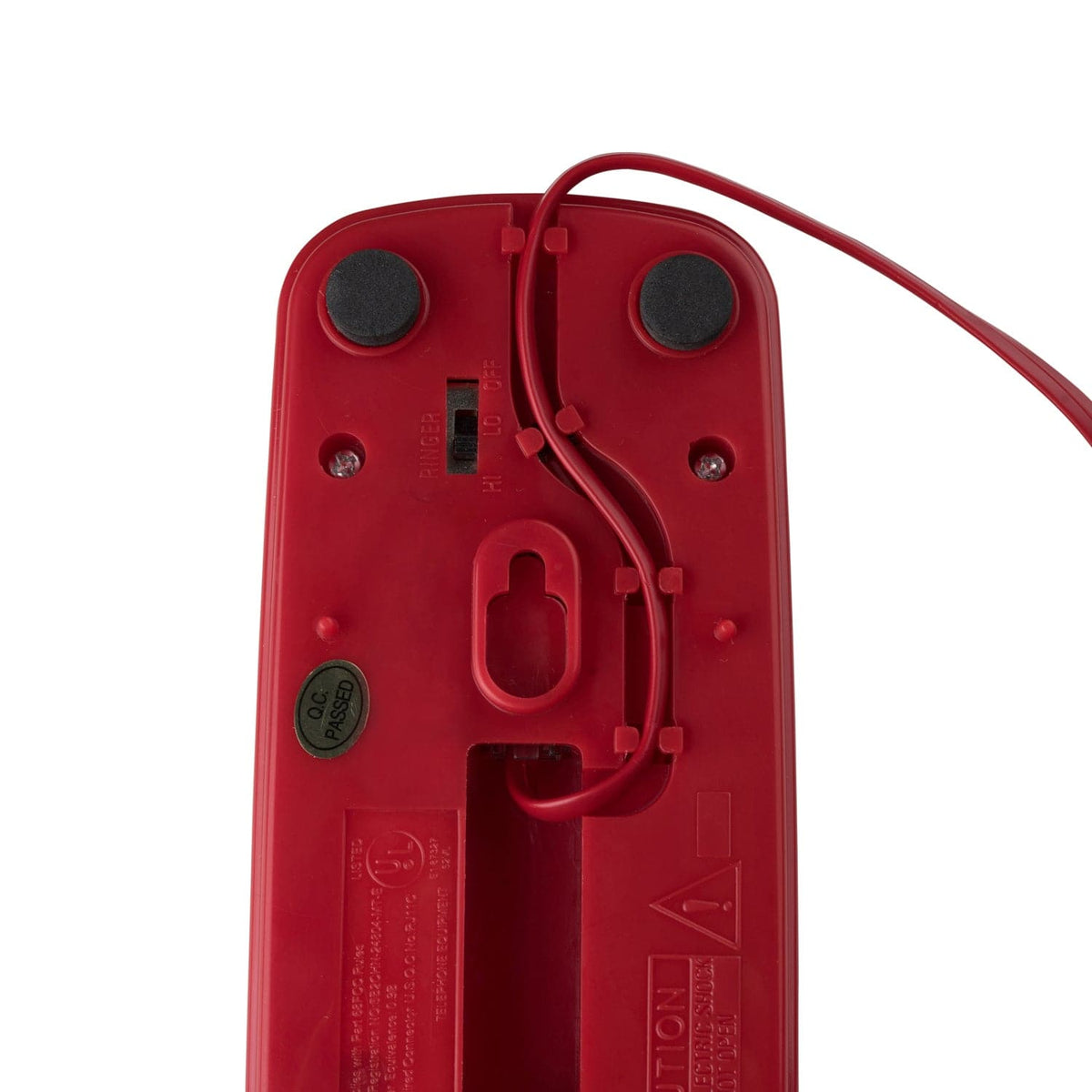 15 ft Phone Line Extension Cord - Crimson Red - USA Trading Depot, LLC