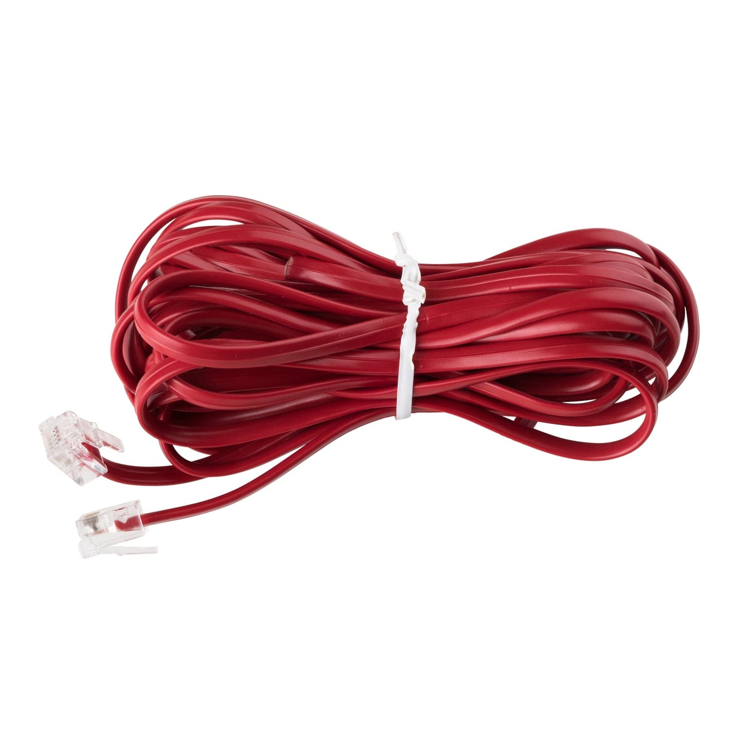 15 ft Phone Line Extension Cord - Crimson Red - USA Trading Depot, LLC