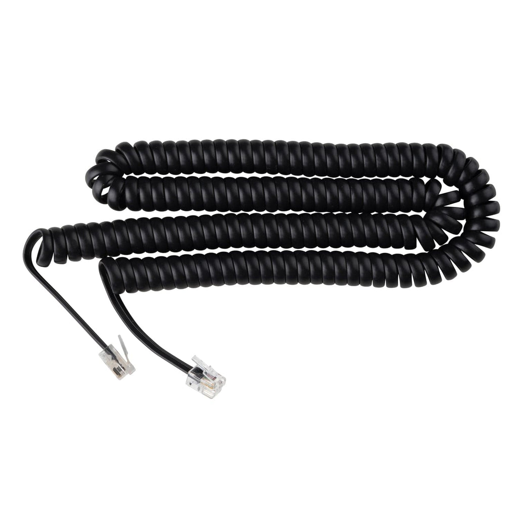 15 ft Telephone Handset Cord for Landline Phone - Black - USA Trading Depot, LLC
