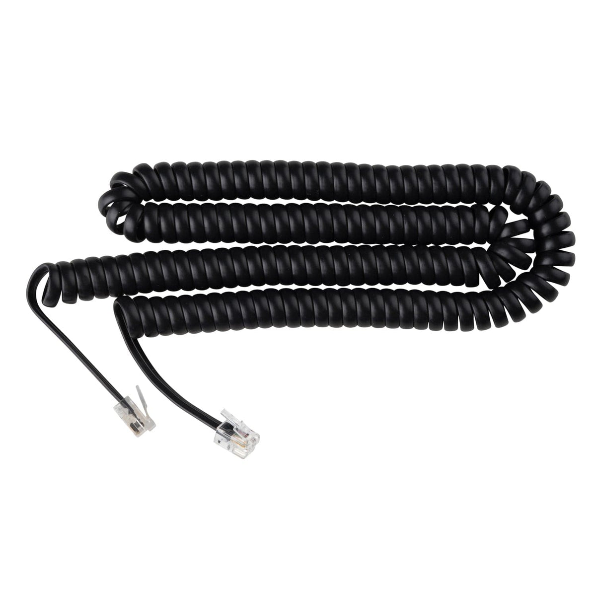 15 ft Telephone Handset Cord for Landline Phone - Black - USA Trading Depot, LLC