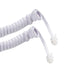 15 ft Telephone Handset Cord for Landline Phone - Choctaw White - USA Trading Depot, LLC