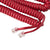 15 ft Telephone Handset Cord for Landline Phone - Crimson Red - USA Trading Depot, LLC