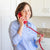 15 ft Telephone Handset Cord for Landline Phone - Crimson Red - USA Trading Depot, LLC