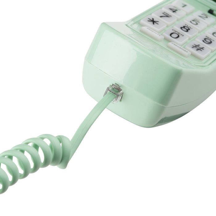 15 ft Telephone Handset Cord for Landline Phone - Earth Green - USA Trading Depot, LLC