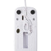 25 ft Phone Line Extension Cord - Choctaw White - USA Trading Depot, LLC