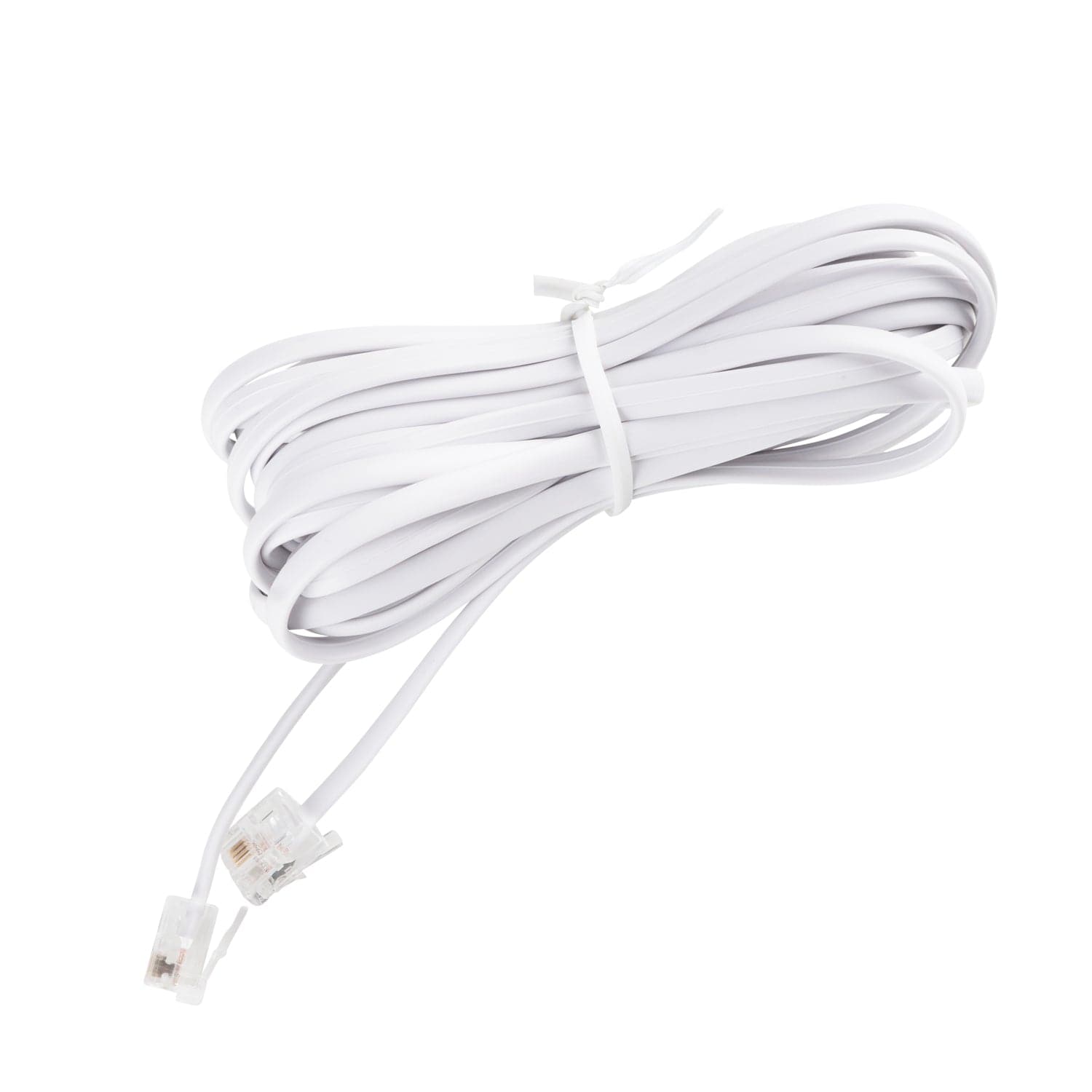 25 ft Phone Line Extension Cord - Choctaw White - USA Trading Depot, LLC