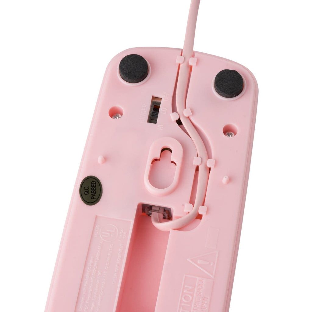 25 ft Phone Line Extension Cord - Pink - USA Trading Depot, LLC