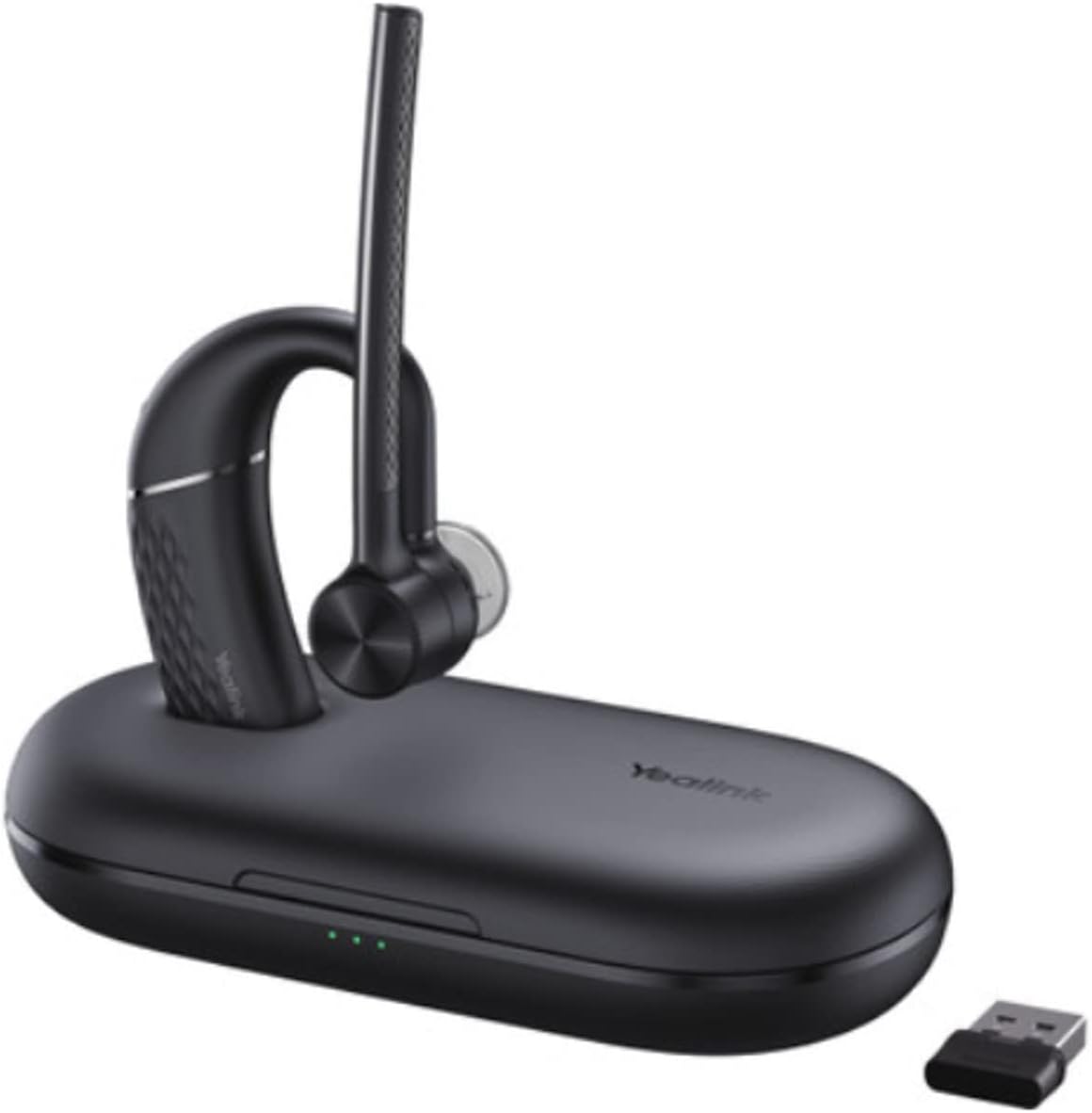 Yealink BH71 Pro Teams Certified Wireless Bluetooth Mono Headset 1208652 - Deskphone, PC,Mac, Video Calls, Mobile Phone Calls, Compatible with Zoom, RingCentral, Meet, Vonage, Gold Support Plan