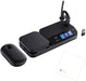 TWA Yealink BH71-WORKSTATION-PRO Wireless Business Headset Bundle for Computer PC Laptop Teams Certified Headset with Charge Stand for UC Communication and Microfiber Cloth