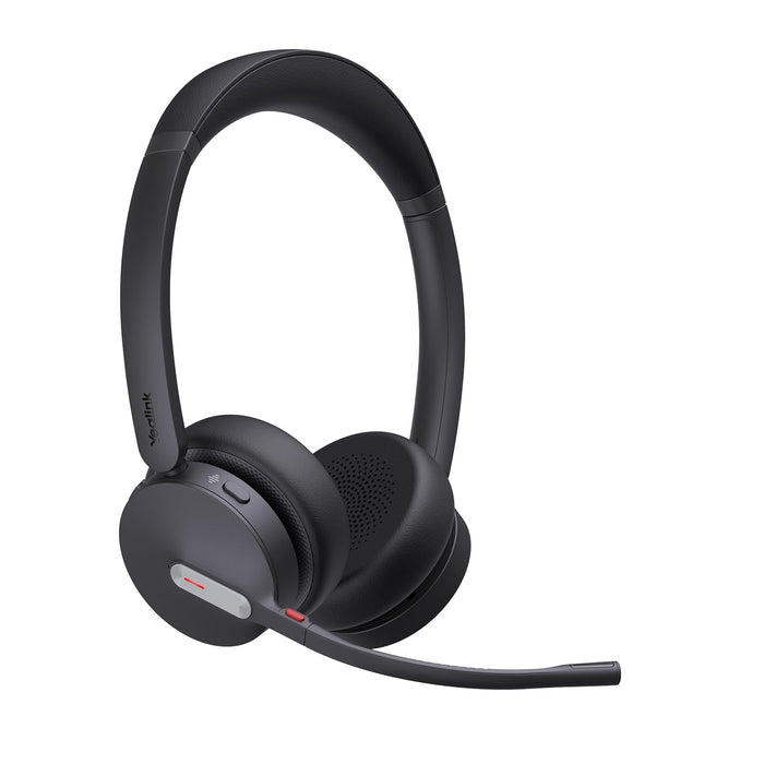 Yealink BH70 UC (NO Dongle) Wireless Bluetooth Headset with Microphone for Work, 35h Talking Battery Life, 3-Mic Noise Cancellation Headsets for Computer, 91g Lightweight Headphone for Open Office