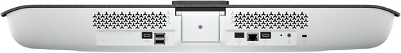 Poly Studio V12 – USB Video Bar for Small Rooms - 4K 20MP Camera, AI-Enhanced Audio, Noise Cancellation, Poly Lens Management - Microsoft Teams, Zoom & Google Meet Compatible - Thoughtfully Made