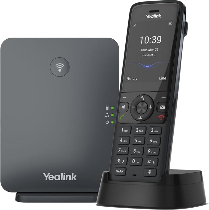 Yealink W78P téléphone fixe Noir TFT