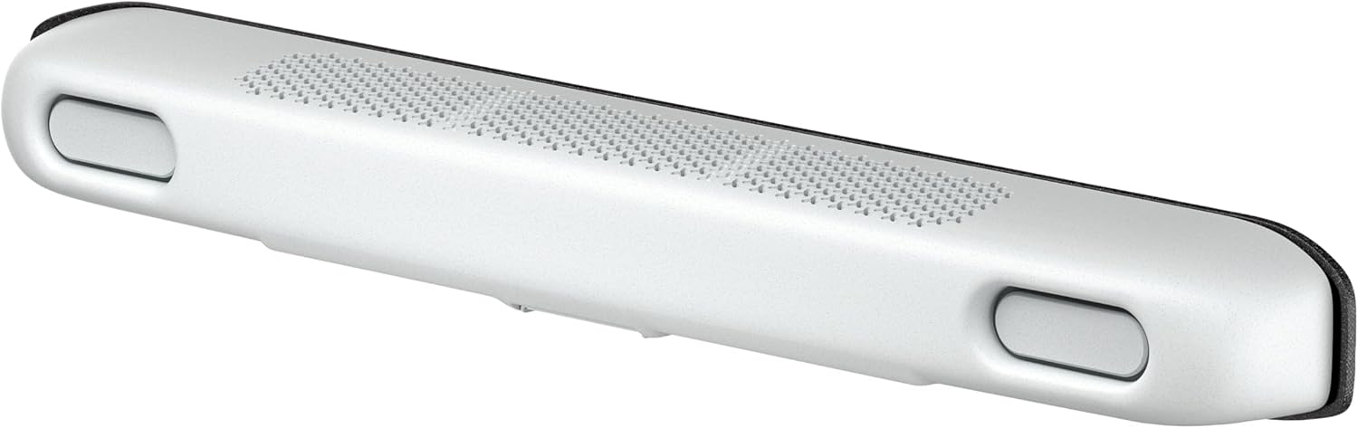 Poly Studio V12 – USB Video Bar for Small Rooms - 4K 20MP Camera, AI-Enhanced Audio, Noise Cancellation, Poly Lens Management - Microsoft Teams, Zoom & Google Meet Compatible - Thoughtfully Made