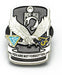 POW-MIA Lapel Close Up Front View