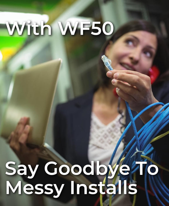 Yealink WF50 USB Wi-Fi dongle helps reduce messy cable installs for cleaner wireless desk phone setup