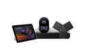 Poly Studio E70 video conferencing camera bundle with touch controller and tabletop microphone mute button