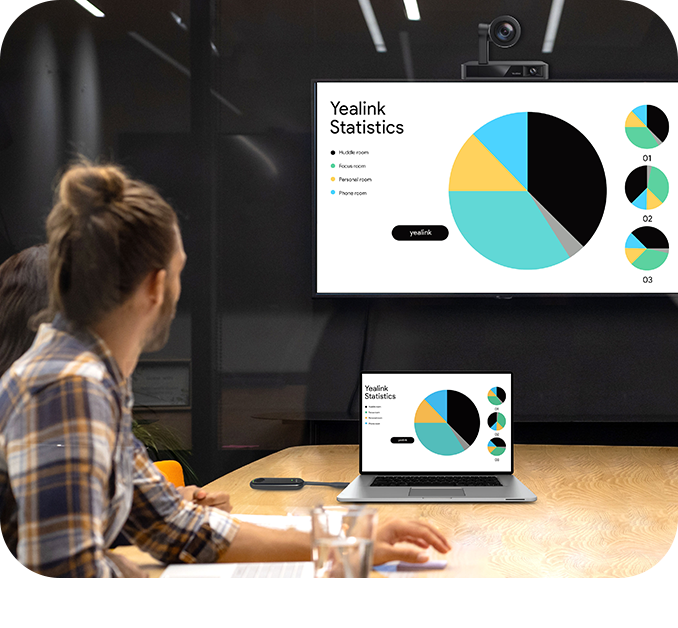 Yealink Bundle of MCoreKit-C5-ZR Zoom Rooms Base-kit for Diverse Meeting Rooms, Rooms, RingCentral, Vonage, Teams Connects to PC, Mac, Cell & Softphones with TWAComm Microfiber Cloth