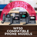 Yealink WF50 USB Wi-Fi dongle compatible with SIP T44U, SIP T46U, SIP T52S, and SIP T53 phone mod