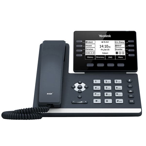 Advanced: Experience cutting-edge technology with Yealink YEA-SIP-T53W SIP-T53W Prime Business Phone - [Power Adapters Included] - Ships within 1 Bus. Day - Free Shipping - USA Trading Depot, LLC