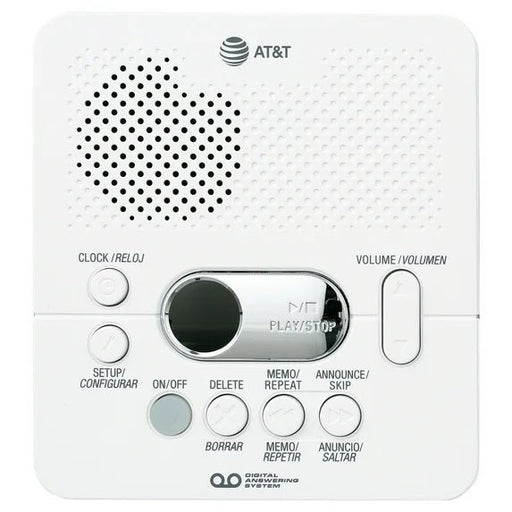 AT&T Digital Answering System, w/Min Record Time, White - USA Trading Depot, LLC