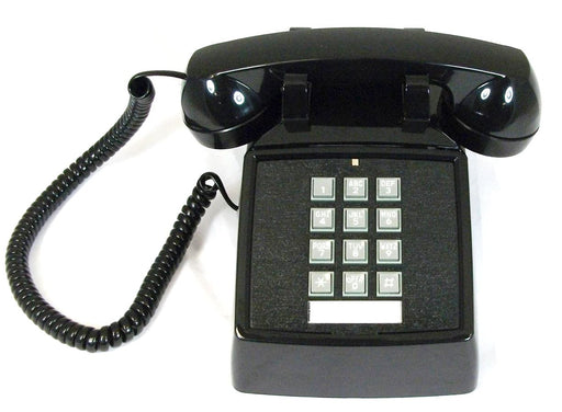Cortelco Single-Line 2500 Desk Telephone - ITT-2500-MD-BK - USA Trading Depot, LLC