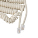 iSoHo Phone Accessories: 25 ft Telephone Handset Cord - Bone Ivory - USA Trading Depot, LLC