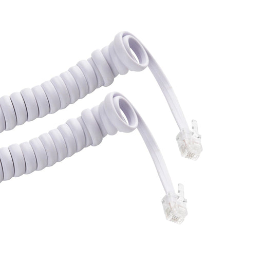 iSoHo Phone Accessories: 25 ft Telephone Handset Cord - Choctaw White - USA Trading Depot, LLC
