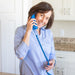 iSoHo Phone Accessories: 25 ft Telephone Handset Cord - Classic Blue - USA Trading Depot, LLC