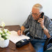 iSoHo Trimline Phone: Enhanced for Seniors, Visually Impaired. Large Buttons, Loud Ringer.Perfect for Hearing and Visually Impaired. Retro Style, Reliable Performance - Black - USA Trading Depot, LLC
