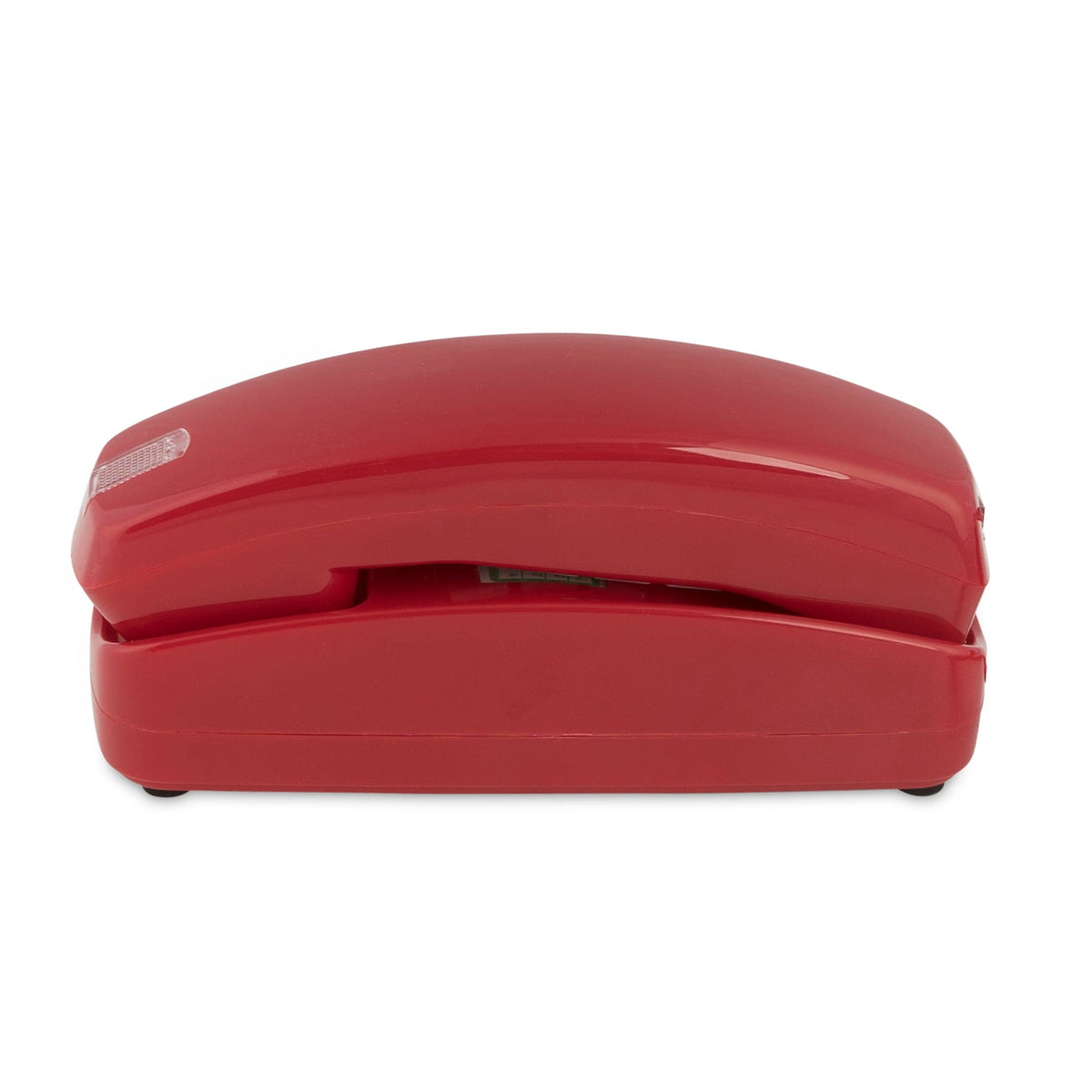 iSoHo Trimline Phone: Enhanced for Seniors, Visually Impaired. Large Buttons, Loud Ringer.Perfect for Hearing and Visually Impaired. Retro Style, Reliable Performance - Crimson Red - USA Trading Depot, LLC