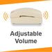 iSoHo Trimline Phone: Enhanced for Seniors, Visually Impaired. Large Buttons, Loud Ringer.Perfect for Hearing and Visually Impaired. Retro Style, Reliable Performance - Bone Ivory - USA Trading Depot, LLC