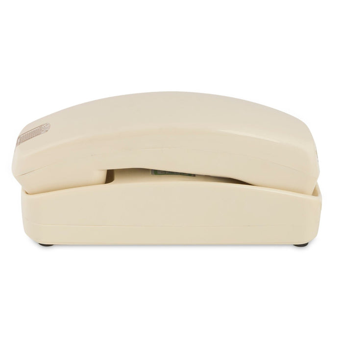 iSoHo Trimline Phone: Enhanced for Seniors, Visually Impaired. Large Buttons, Loud Ringer.Perfect for Hearing and Visually Impaired. Retro Style, Reliable Performance - Bone Ivory - USA Trading Depot, LLC