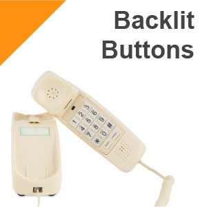 iSoHo Trimline Phone: Enhanced for Seniors, Visually Impaired. Large Buttons, Loud Ringer.Perfect for Hearing and Visually Impaired. Retro Style, Reliable Performance - Bone Ivory - USA Trading Depot, LLC