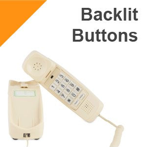 iSoHo Trimline Phone: Enhanced for Seniors, Visually Impaired. Large Buttons, Loud Ringer.Perfect for Hearing and Visually Impaired. Retro Style, Reliable Performance - Bone Ivory - USA Trading Depot, LLC