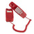 iSoHo Trimline Phone: Enhanced for Seniors, Visually Impaired. Large Buttons, Loud Ringer.Perfect for Hearing and Visually Impaired. Retro Style, Reliable Performance - Crimson Red - USA Trading Depot, LLC