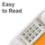 iSoHo Trimline Phone: Enhanced for Seniors, Visually Impaired. Large Buttons, Loud Ringer.Perfect for Hearing and Visually Impaired. Retro Style, Reliable Performance - USA Trading Depot, LLC