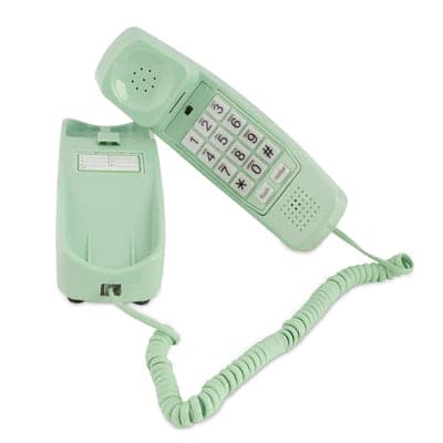 iSoHo Trimline Phone: Enhanced for Seniors, Visually Impaired. Large Buttons, Loud Ringer.Perfect for Hearing and Visually Impaired. Retro Style, Reliable Performance - USA Trading Depot, LLC