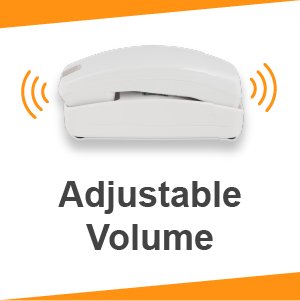 iSoHo Trimline Phone: Enhanced for Seniors, Visually Impaired. Large Buttons, Loud Ringer.Perfect for Hearing and Visually Impaired. Retro Style, Reliable Performance - USA Trading Depot, LLC