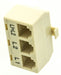 Modular 2-Line Triplex Jack 4-2-2 - USA Trading Depot, LLC