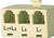 Modular 2-Line Triplex Jack 4-2-2 - USA Trading Depot, LLC