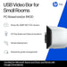 Poly Studio V12 – USB Video Bar for Small Rooms - 4K 20MP Camera, AI-Enhanced Audio, Noise Cancellation, Poly Lens Management - Microsoft Teams, Zoom & Google Meet Compatible - Thoughtfully Made - USA Trading Depot, LLC