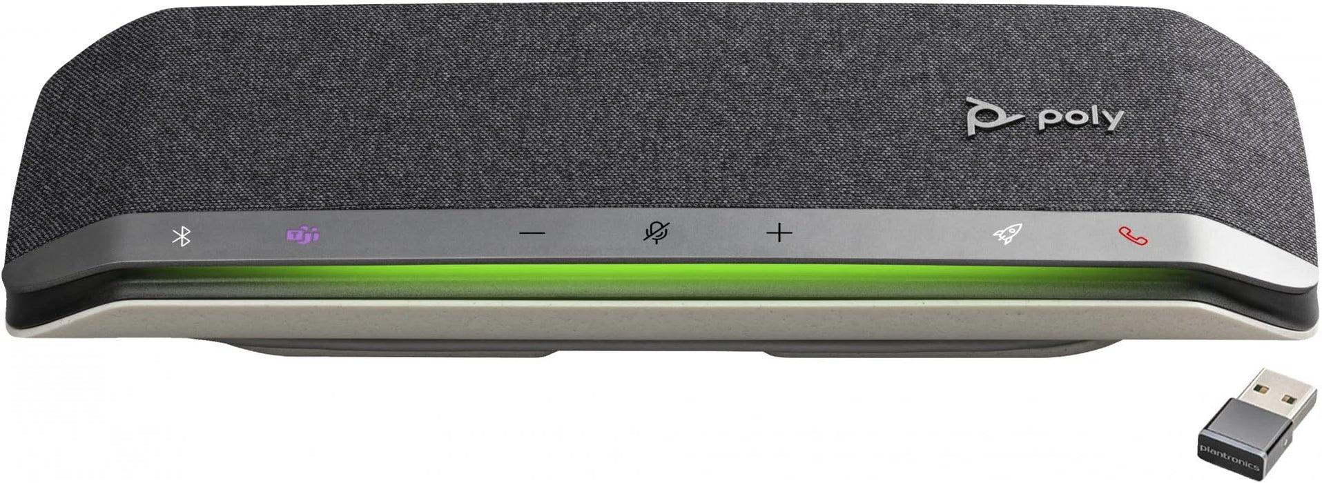Poly Sync 40+ Smart Speakerphone (Plantronics) - Flexible Workspaces - Connect to PC/Mac via BT700 Adapter and Smartphones via Bluetooth - Works with Teams, Zoom – Amazon Exclusive - USA Trading Depot, LLC