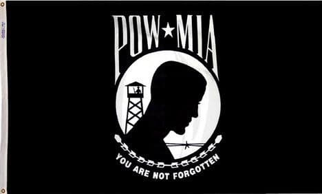 POW MIA Emblem Mint, POW MIA Flag - USA POW MIA Patch Embroidery Design - Christmas Gift Set Included Each Package - Patch is Iron On or Sew On - Military Veterans - Army - Navy - Air Force - Marines - USA Trading Depot, LLC