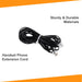 Straight Phone Line Extension Cord - USA Trading Depot, LLC