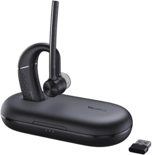 Yealink BH71 Pro Teams Certified Wireless Bluetooth Mono Headset - Deskphone, PC,Mac, Video Calls, Mobile Phone Calls, Compatible with Zoom, RingCentral, Meet, Vonage, Gold Support Plan - USA Trading Depot, LLC