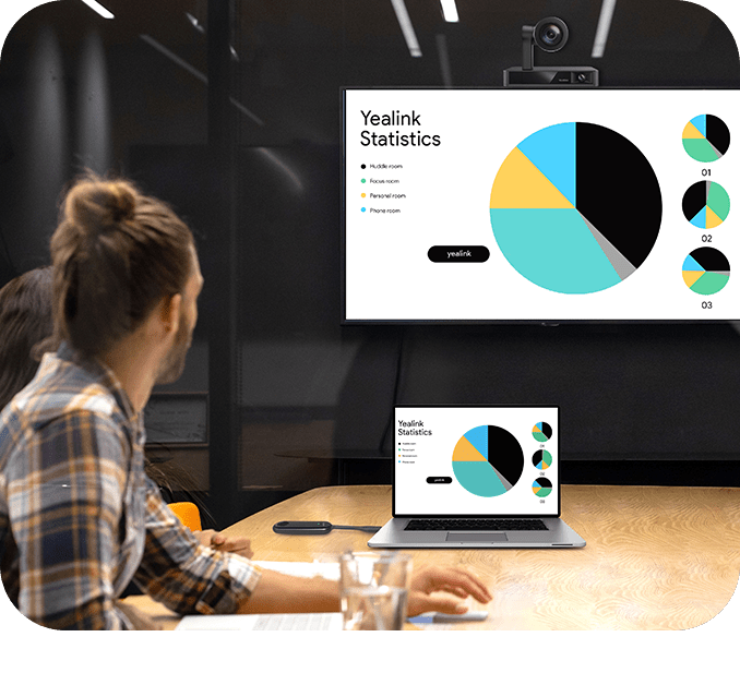 Yealink Bundle of MCoreKit-C5-ZR Zoom Rooms Base-kit for Diverse Meeting Rooms, Rooms, RingCentral, Vonage, Teams Connects to PC, Mac, Cell & Softphones with TWAComm Microfiber Cloth - USA Trading Depot, LLC